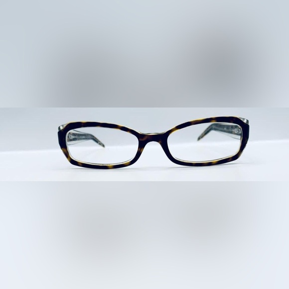 Dolce & Gabbana Tortoise Clear Rectangular Sunglasses Frames Only - Picture 3 of 8
